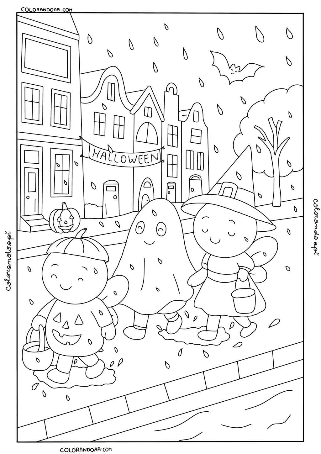 HALLOWEEN CON COLORANDO API