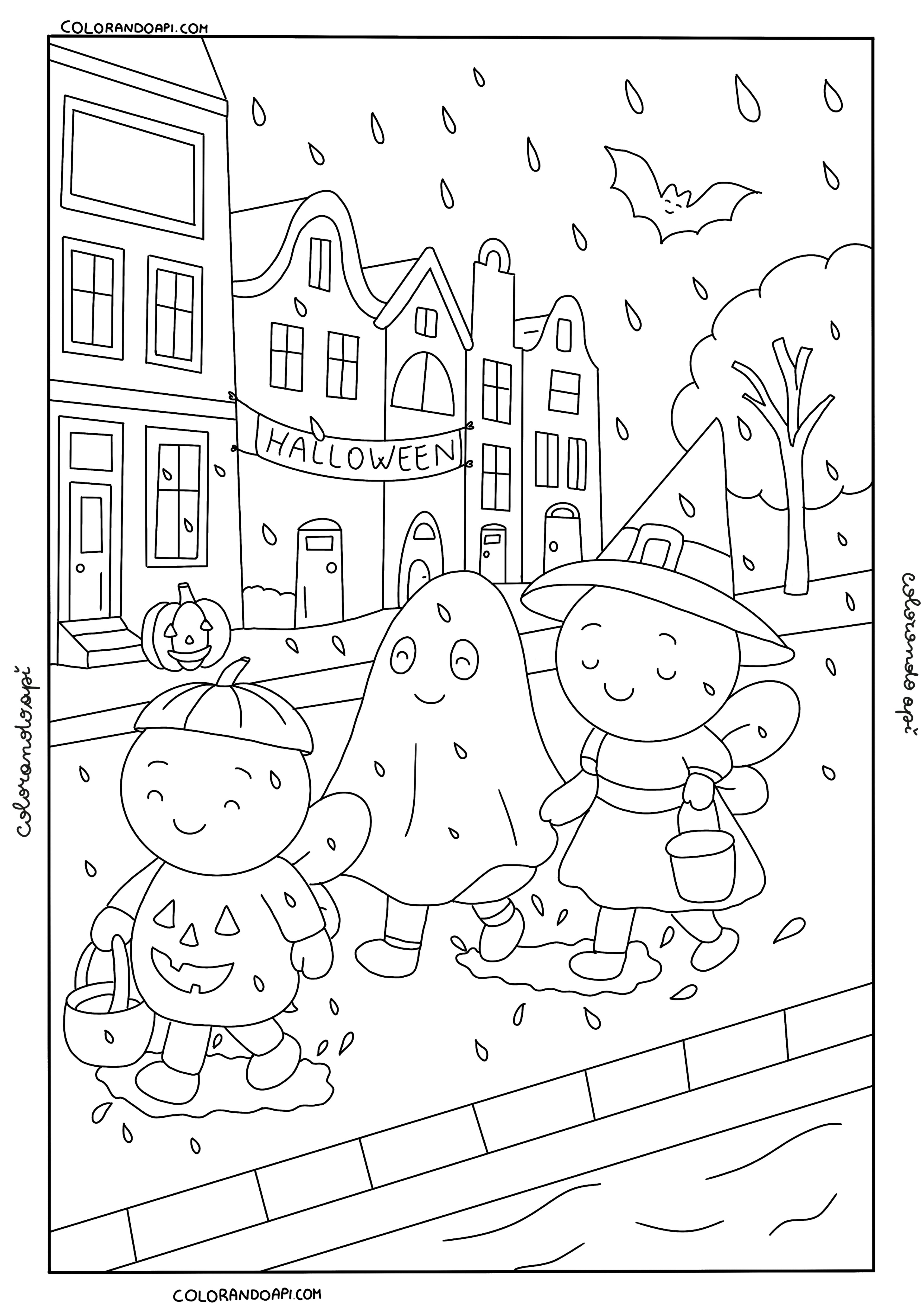 HALLOWEEN CON COLORANDO API