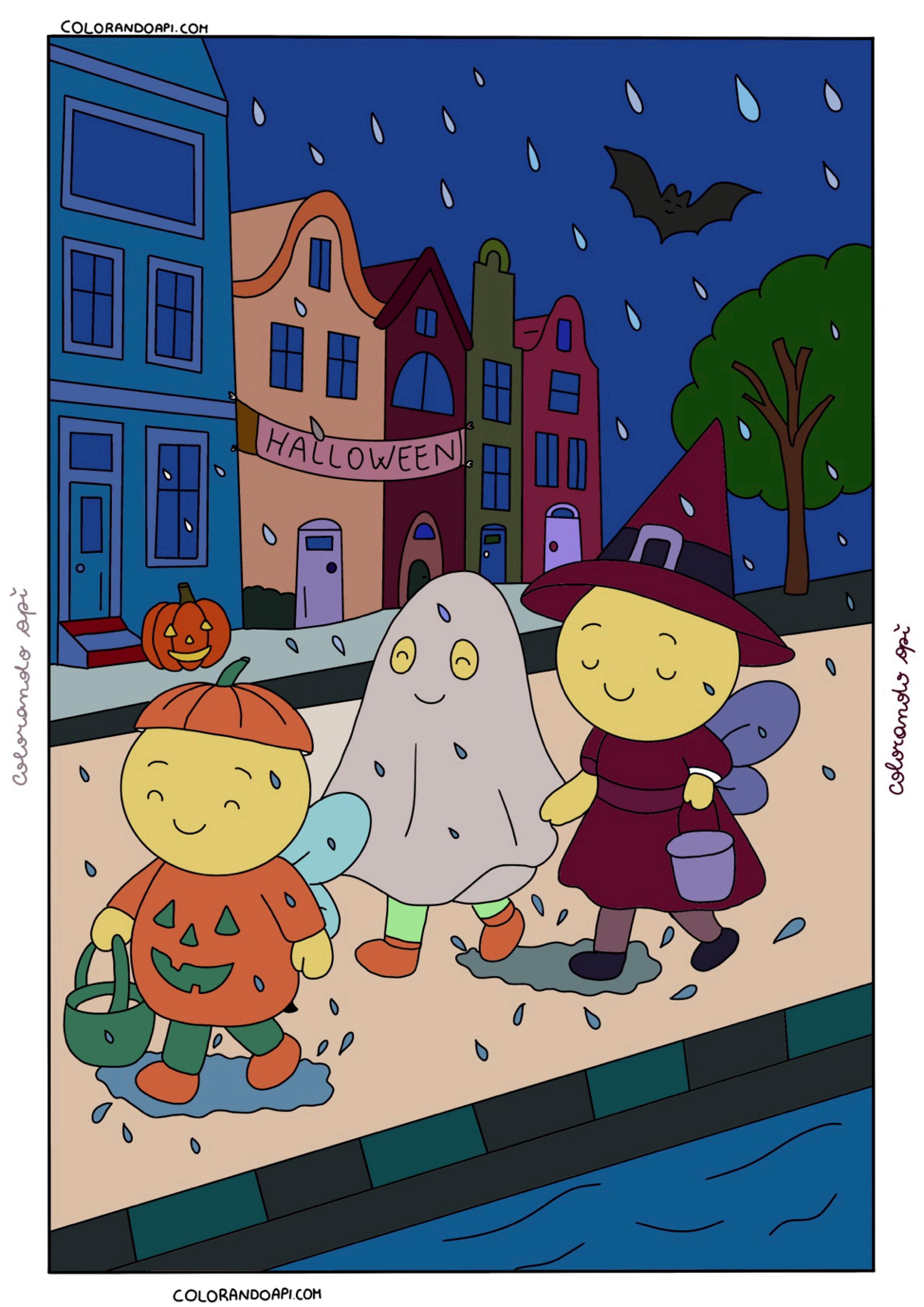 HALLOWEEN CON COLORANDO API