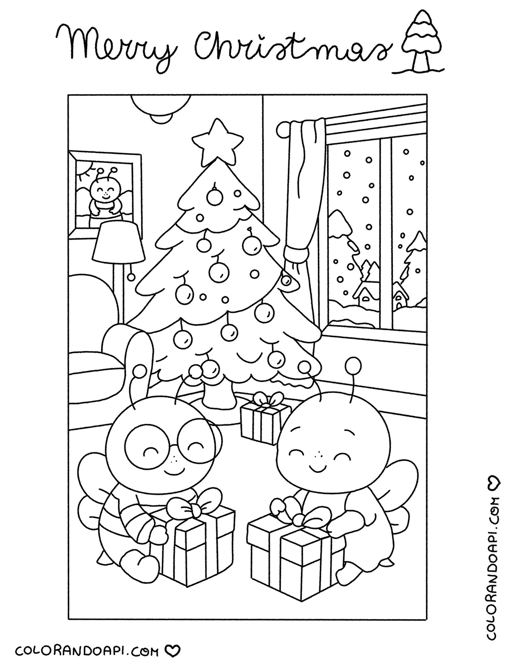 API CHE SCARTANO I REGALI 🎄🎁 DISEGNO GRATIS! 🎄🎁